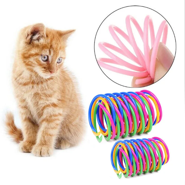 Kitten Coil Springs Interactive  Gauge Cat Colorful