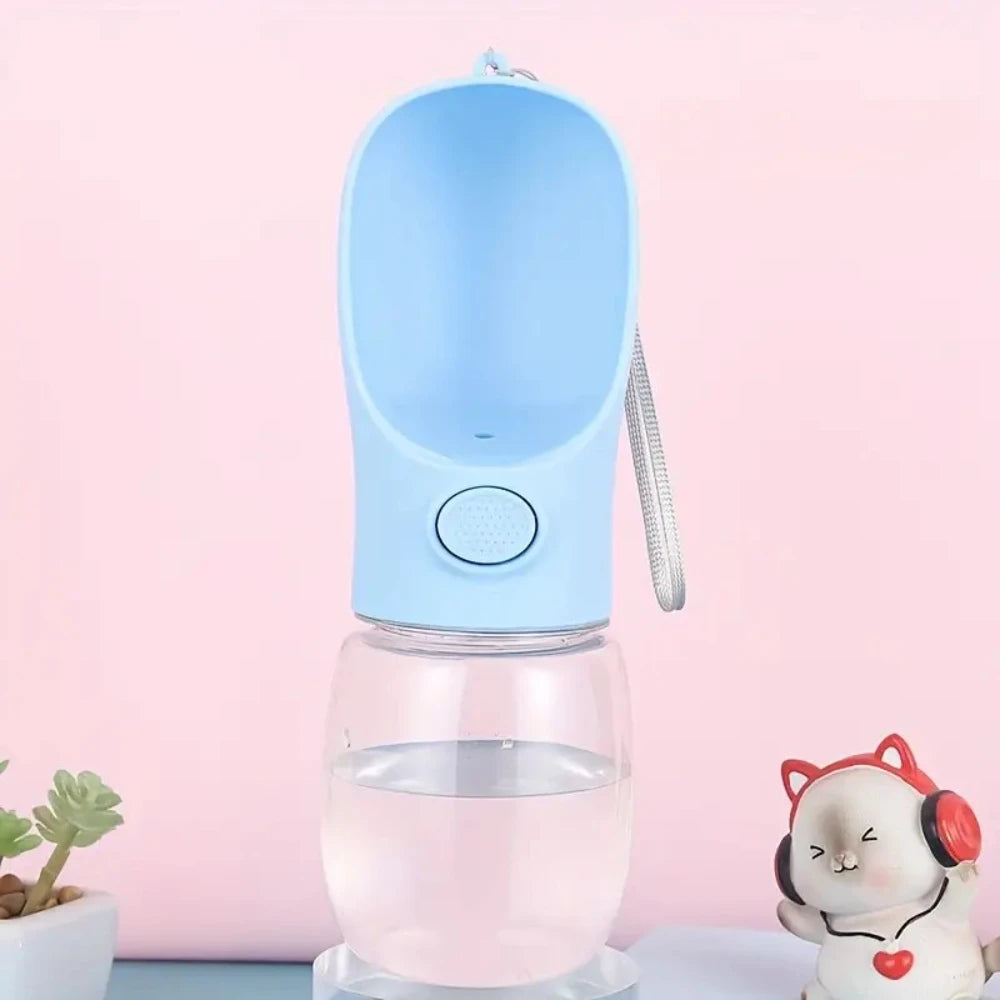 Leak-Proof Dog Water Dispenser - Portable Travel Bottle for Walking & Outdoor Adventures