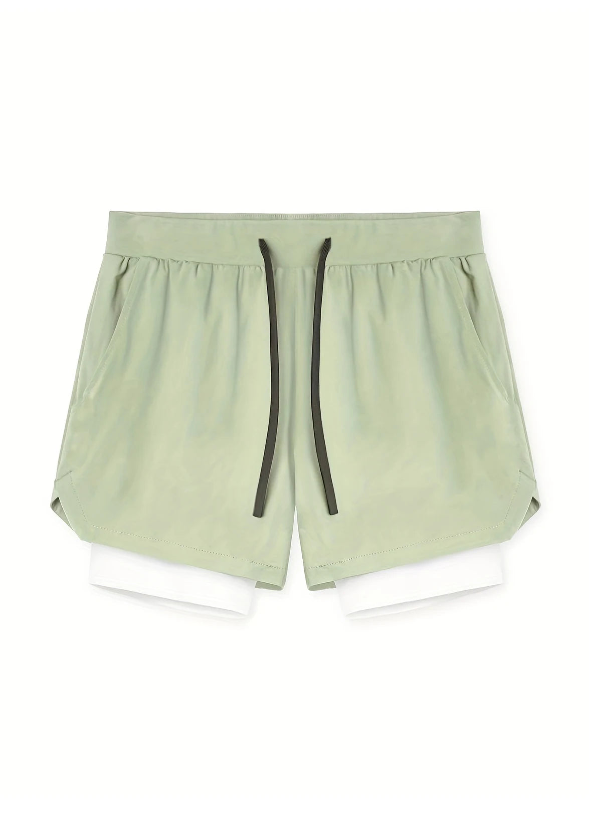 Men’s Double-Layer Sports Shorts