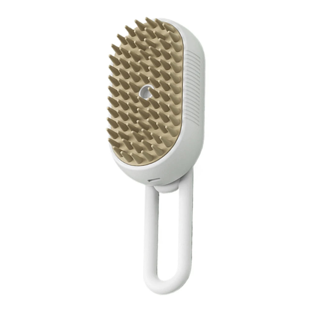 USB Rechargeable Soft Brush With Electric Water Spray Cat Dog Grooming Comb for Washing Brushing for Short Long Haired Pets