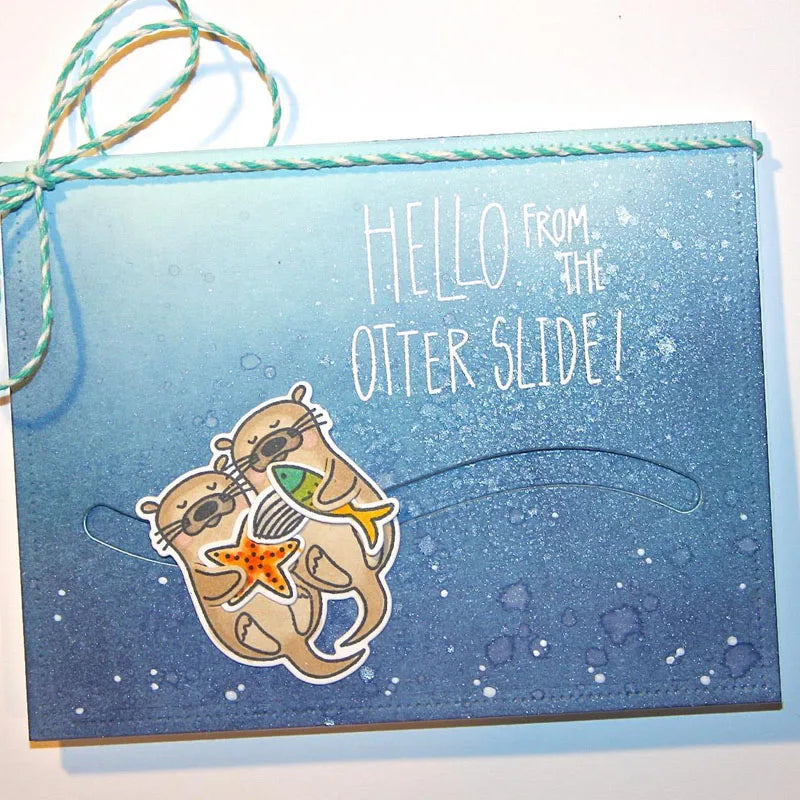 Creative Gliders with Double-Sided Adhesive Circle