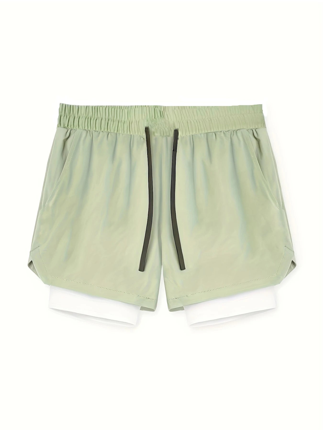 Men’s Double-Layer Sports Shorts