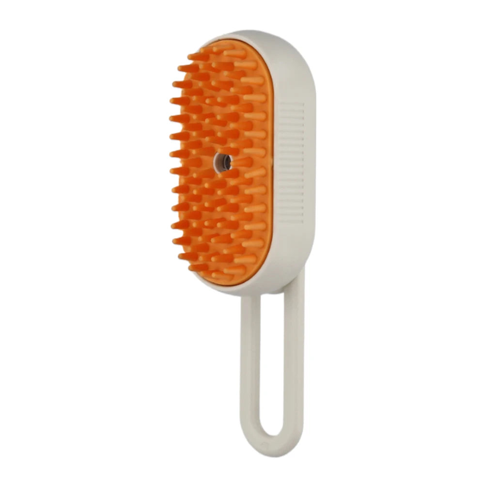 USB Rechargeable Soft Brush With Electric Water Spray Cat Dog Grooming Comb for Washing Brushing for Short Long Haired Pets