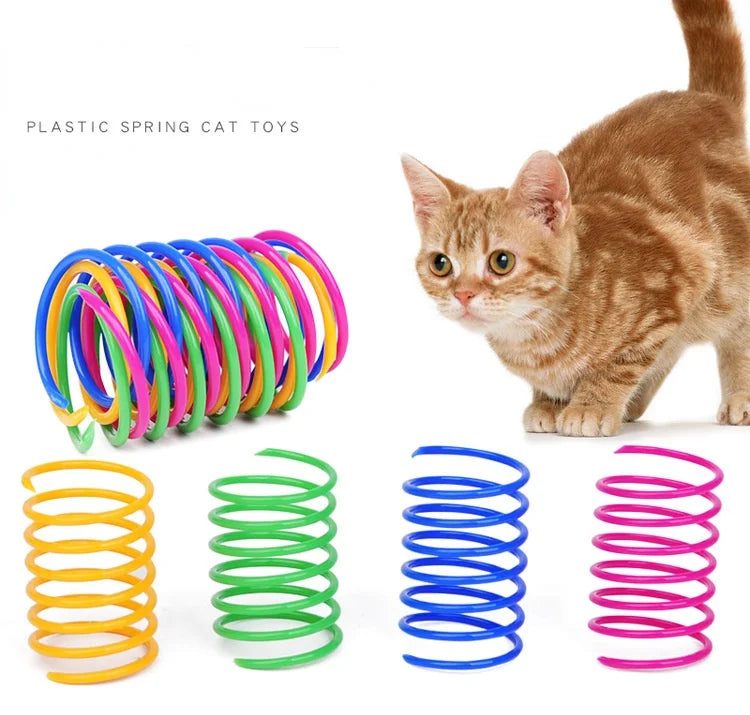 Kitten Coil Springs Interactive  Gauge Cat Colorful