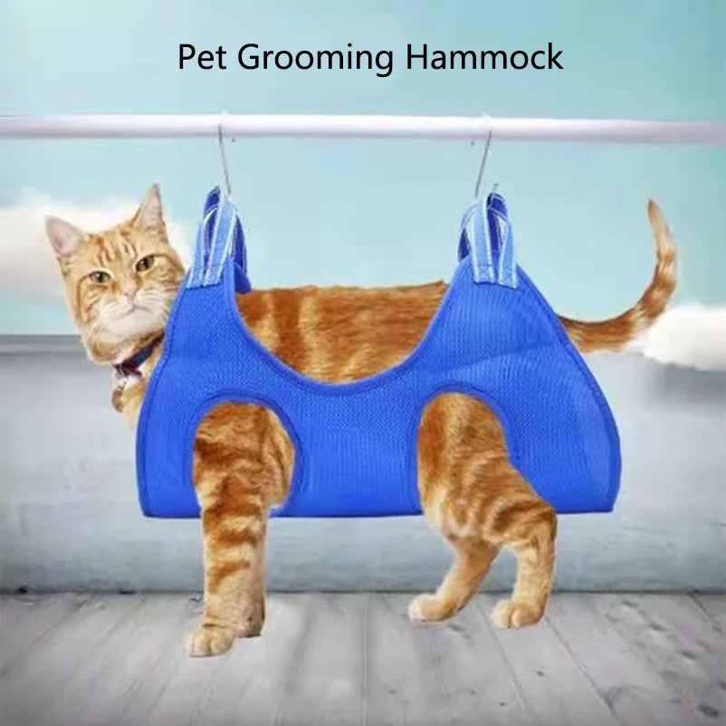 Pet Grooming Hammock Cat Dog Nail Trimmer Small and Medium Cat and Dog Cleaning Supplies Cat Hammock