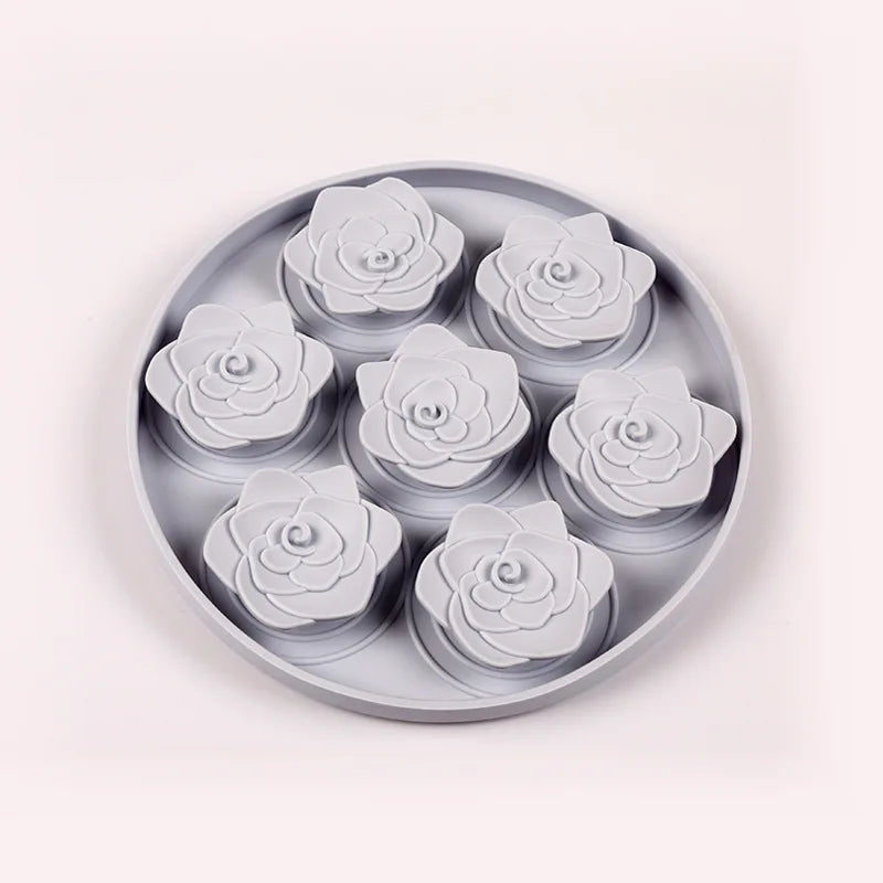1pc Dog Licking MATS Round Pet Slow Food MATS Silicone Suction Cups Dog Food Sniffing MATS Cat Feeding Basins Slow Food Placemat