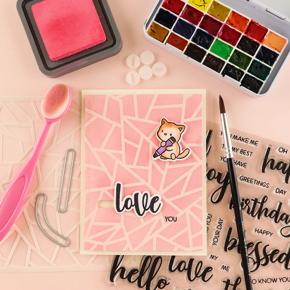 Creative Gliders with Double-Sided Adhesive Circle