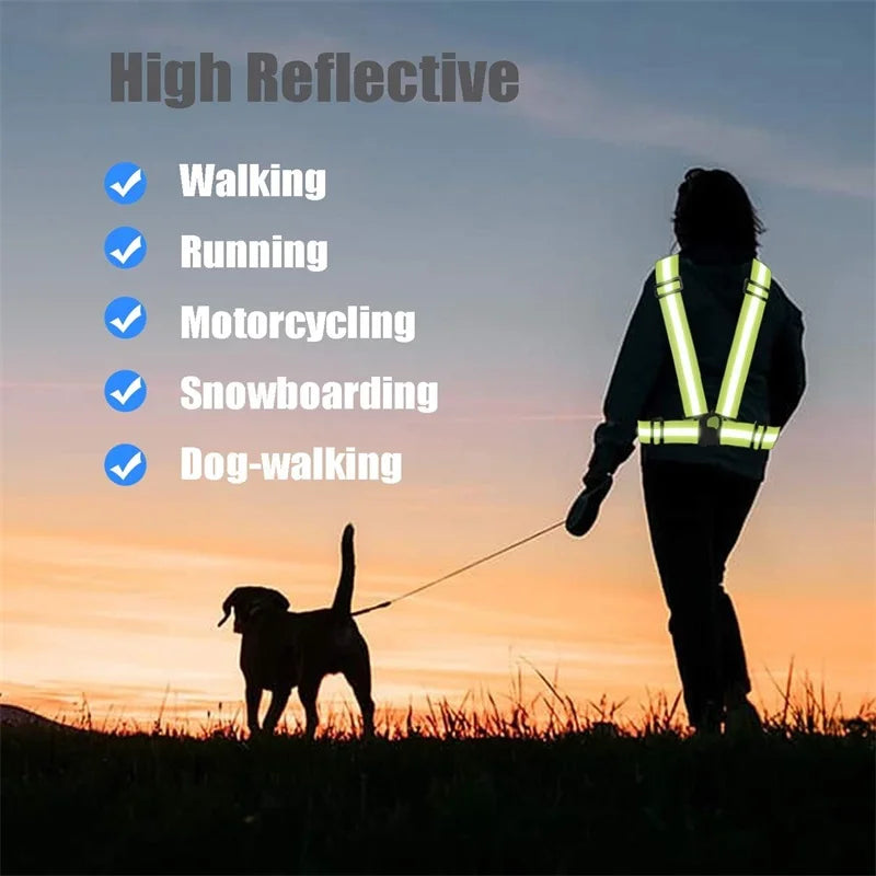 Adjustable Reflective Safety Vest
