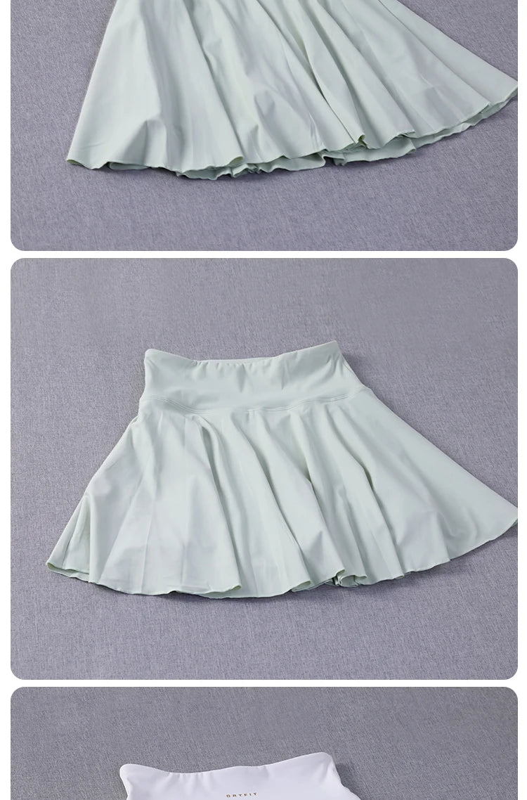 Women’s High-Waist Pleated Athletic Skorts