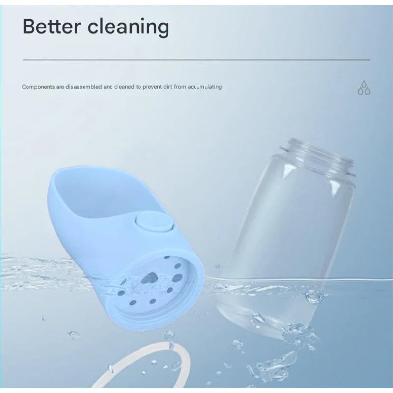 Eco-Friendly Leakproof Dog Water Bottle with Dispenser, Portable Travel Design for Small & Medium Dogs, Ideal for Hiking, Walkin