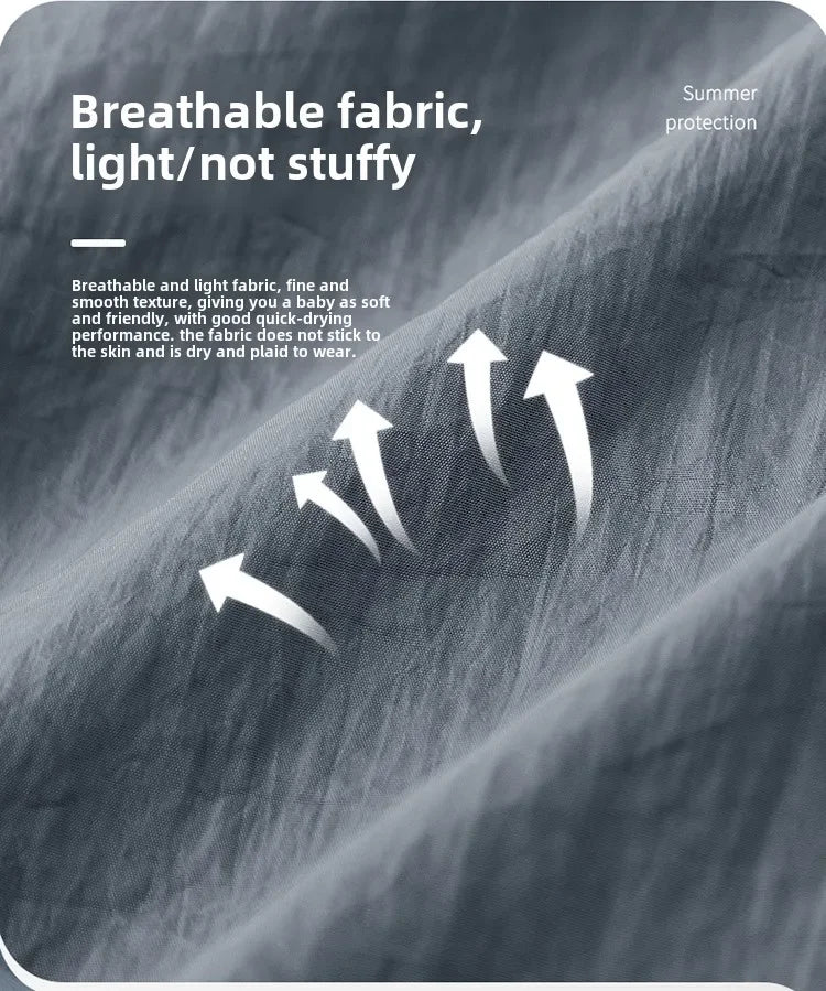 Men’s UPF100+ Summer Windbreaker