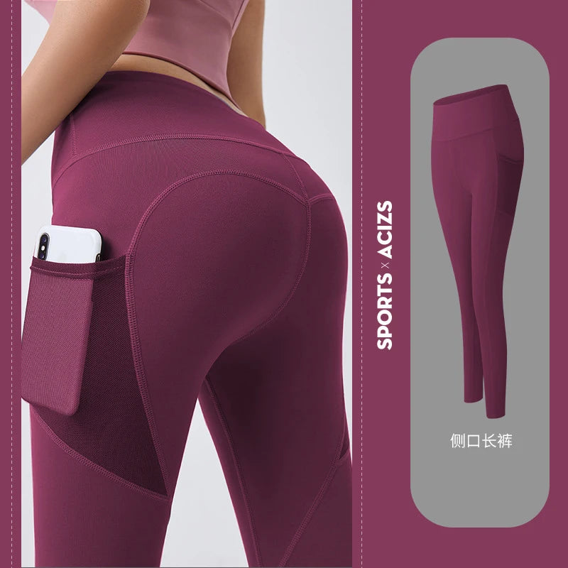 Women’s High-Waist Seamless Yoga Leggings