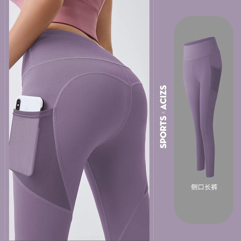 Women’s High-Waist Seamless Yoga Leggings