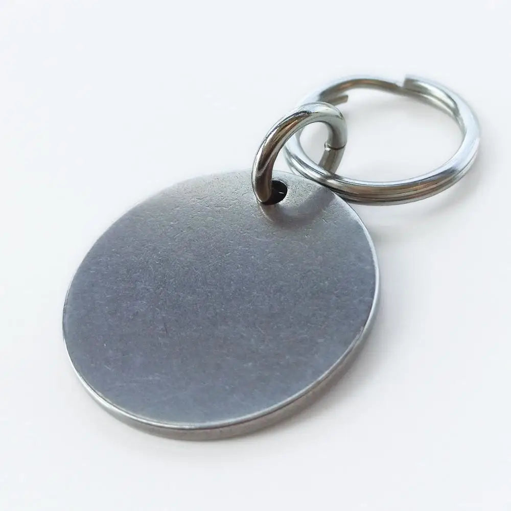 Personalized Funny Dog Tags Engraved MW003 For Collar Accessories Puppy Stainless Steel Nameplate Chihuahua German Shepherd