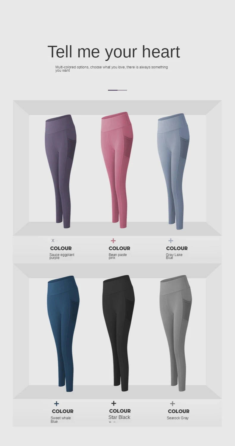 Women’s High-Waist Seamless Yoga Leggings