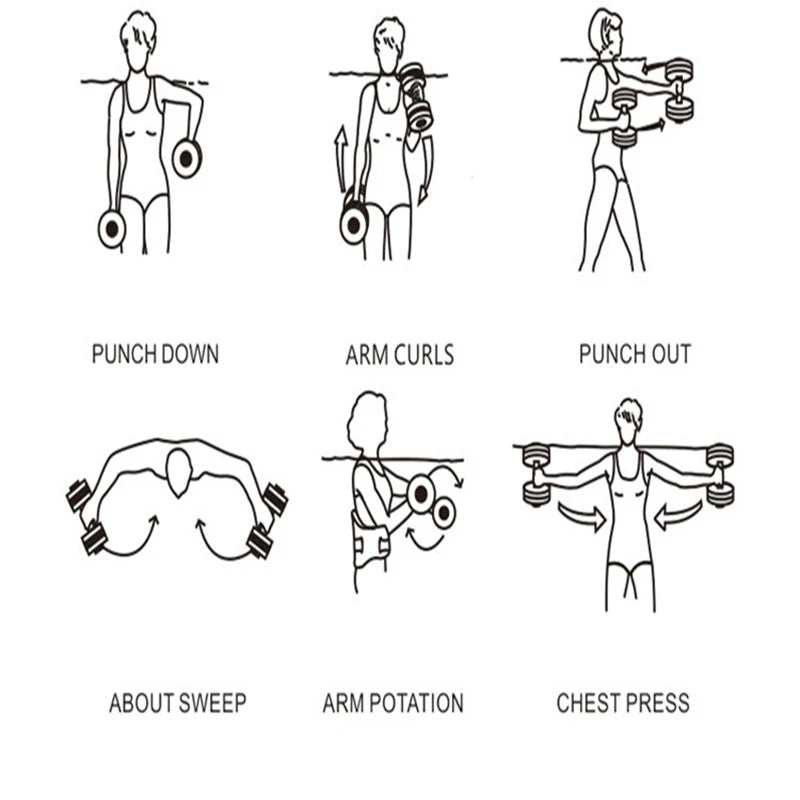 EVA Floating Dumbbell