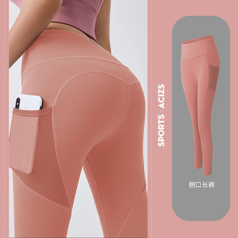 Women’s High-Waist Seamless Yoga Leggings