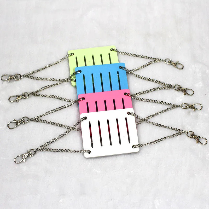 Cute Parrot Hamster Small Swing Shake Suspension Toy Hanging Bed Pet Products Entertainment Exercise Toys