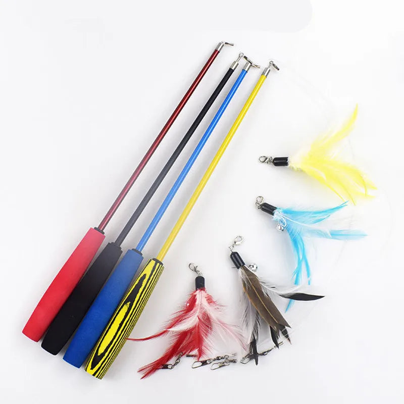 Interactive Feather Retractable Bell Refill