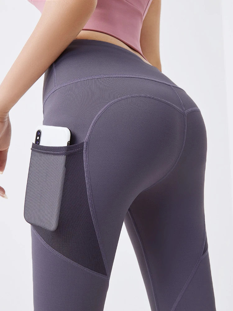 Women’s High-Waist Seamless Yoga Leggings