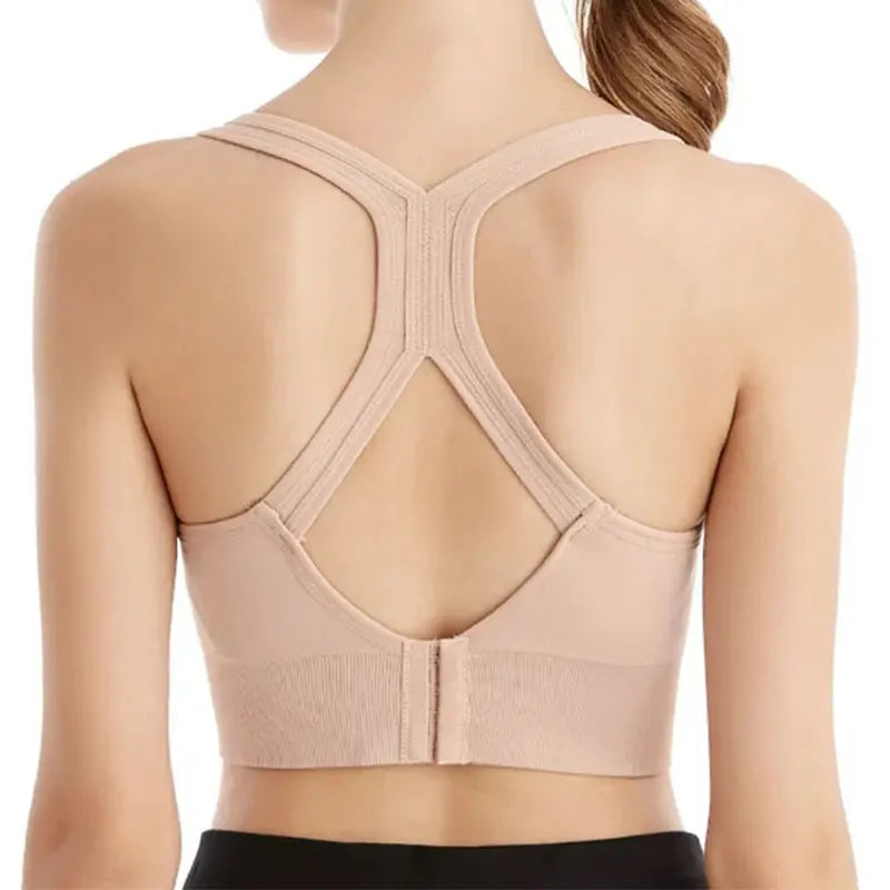 Seamless Racerback Sports Bra