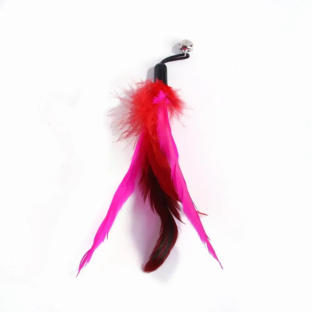 Feather Accessories Birds Worm Bell Interactive Replacement Refill Foam Ball Training
