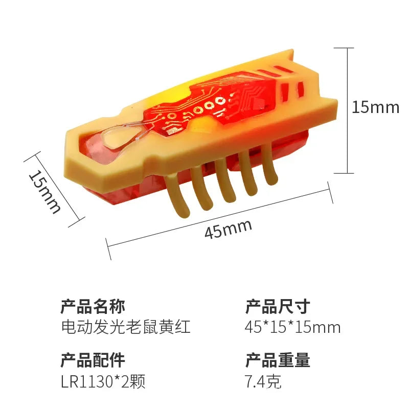 Interactive Electric Bug Escape Automatic Flip Battery Operated Vibration Beetle