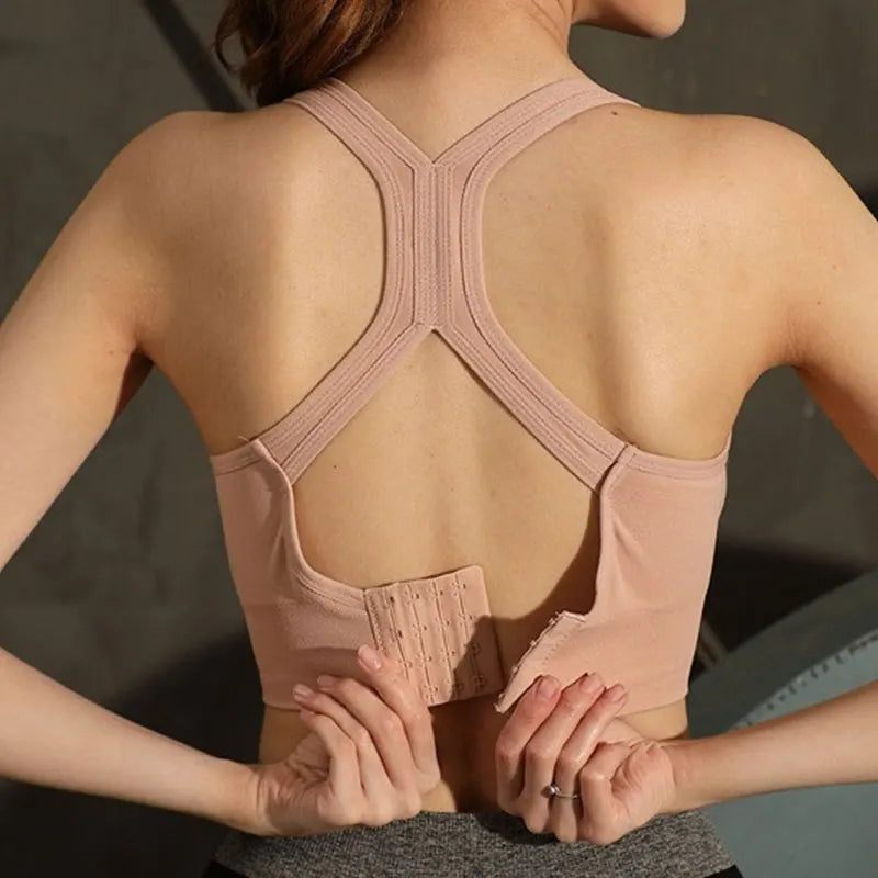 Seamless Racerback Sports Bra