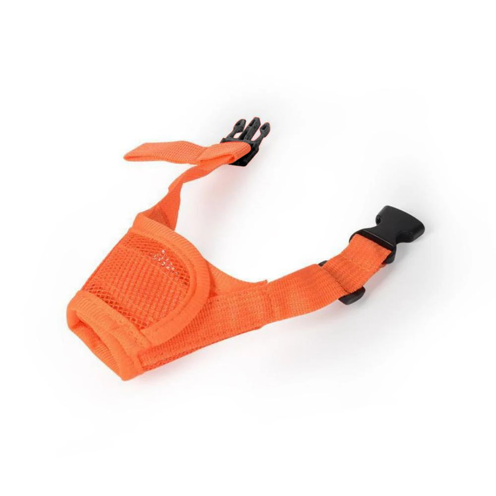 Anti Barking Dog Muzzle for Dogs Adjustable Mesh Breathable Pet Mouth Cover Muzzle for Small Medium Dog Anti-biting Pet Supplies