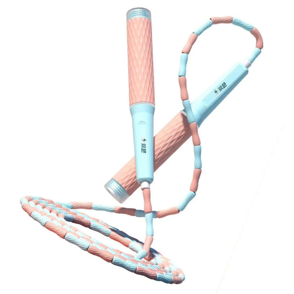 Adjustable Beaded Skipping Rope