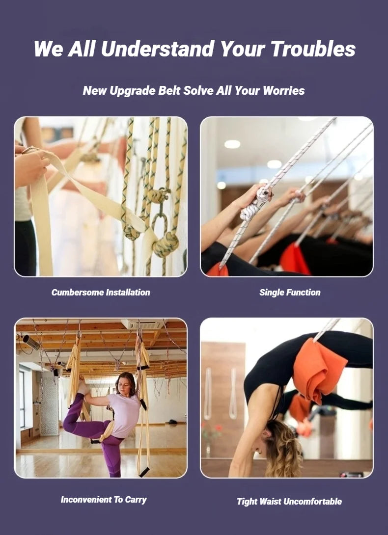Adjustable Aerial Yoga Strap