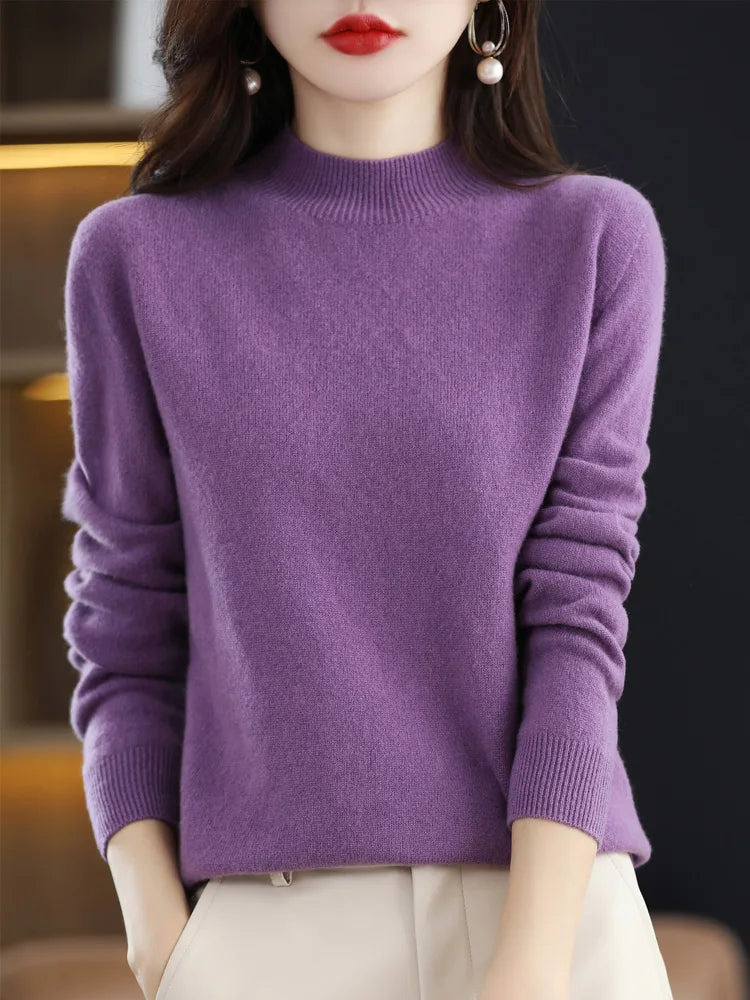 Women’s 100% Merino Wool Cashmere Sweater