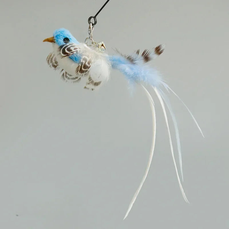 Feather Accessories Birds Worm Bell Interactive Replacement Refill Foam Ball Training