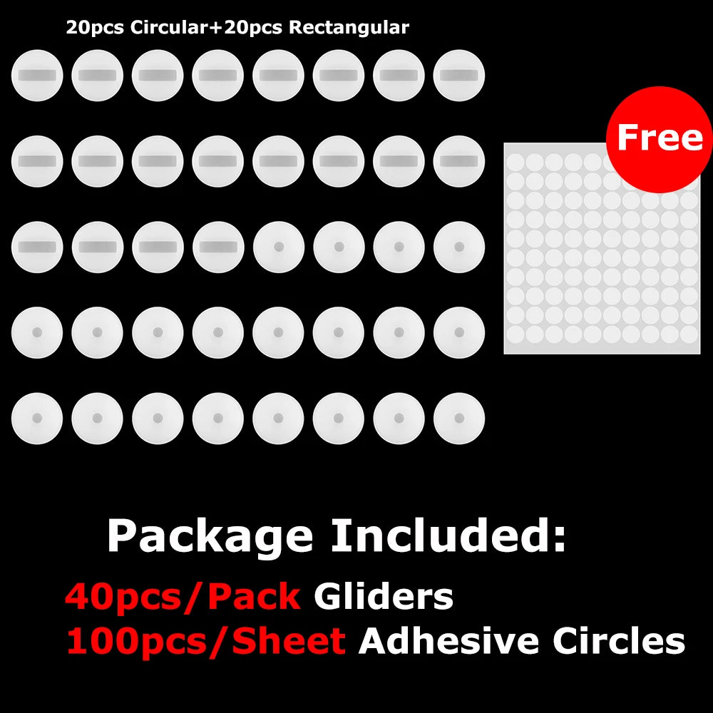 Creative Gliders with Double-Sided Adhesive Circle