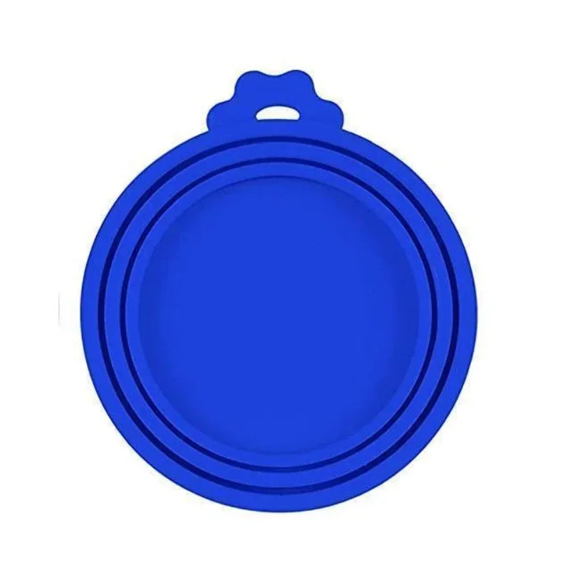 1 Reusable Silicone Pet Can Lid Bpa Free, Suitable For Most Sized Dog And Cat Cans - Keeps Food Fresh Prevents Bacterial Odors