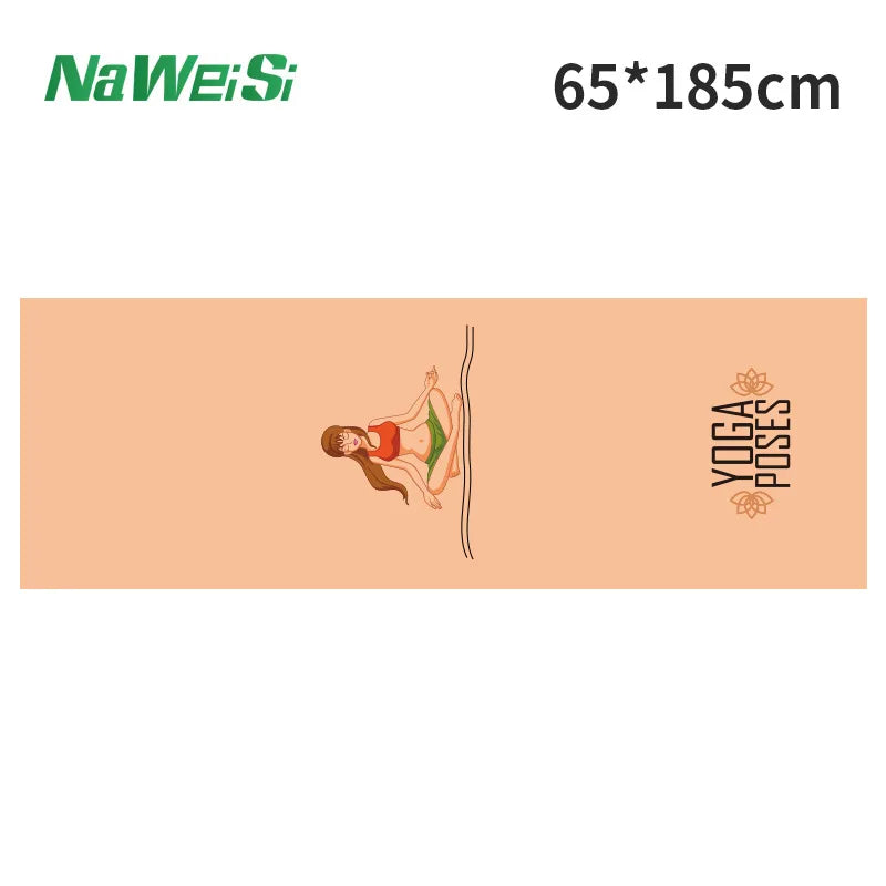 Double-Side Velvet Yoga Mat Towel