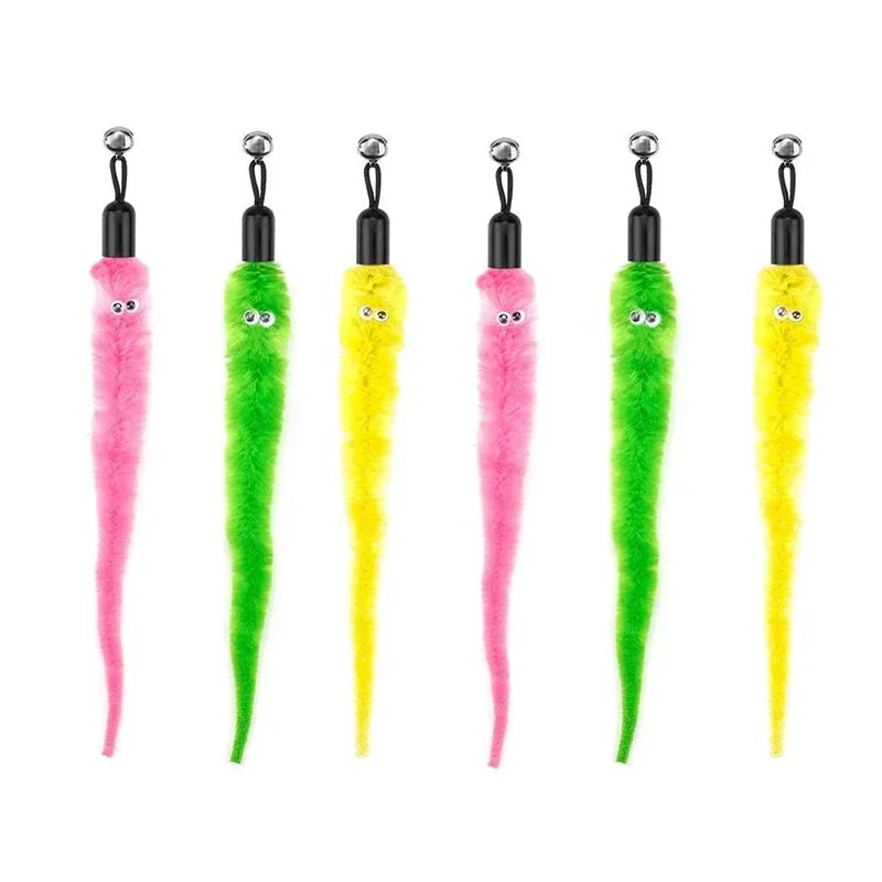 Feather Accessories Birds Worm Bell Interactive Replacement Refill Foam Ball Training