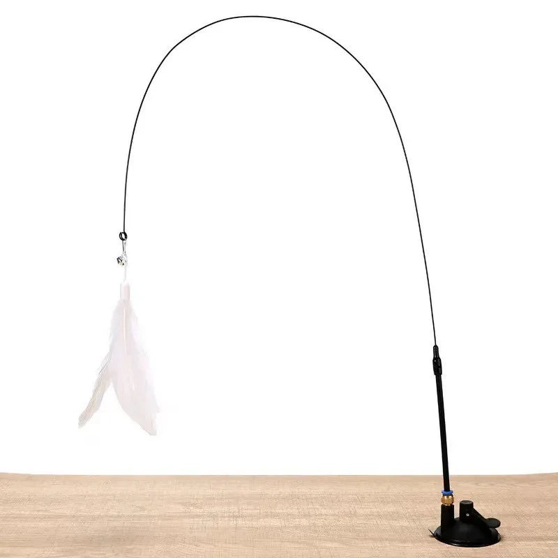 Feathers Wand Interactive Suction Cup Detachable 2 PCS Replacements