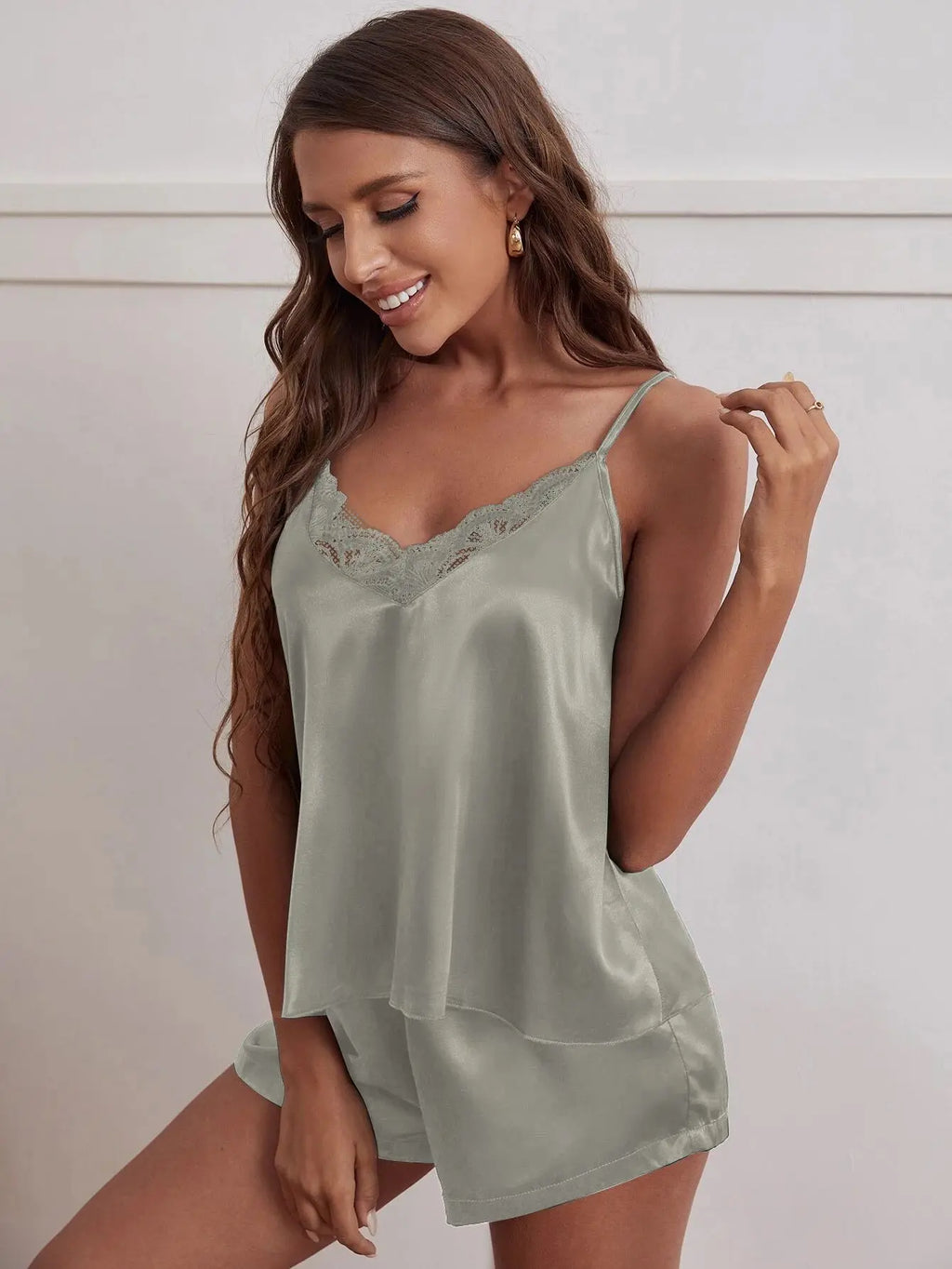 Women’s Silk Pajama Set