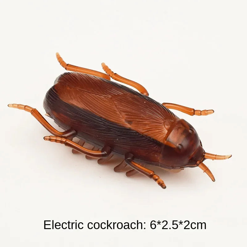 Interactive Electric Bug Escape Automatic Flip Battery Operated Vibration Beetle