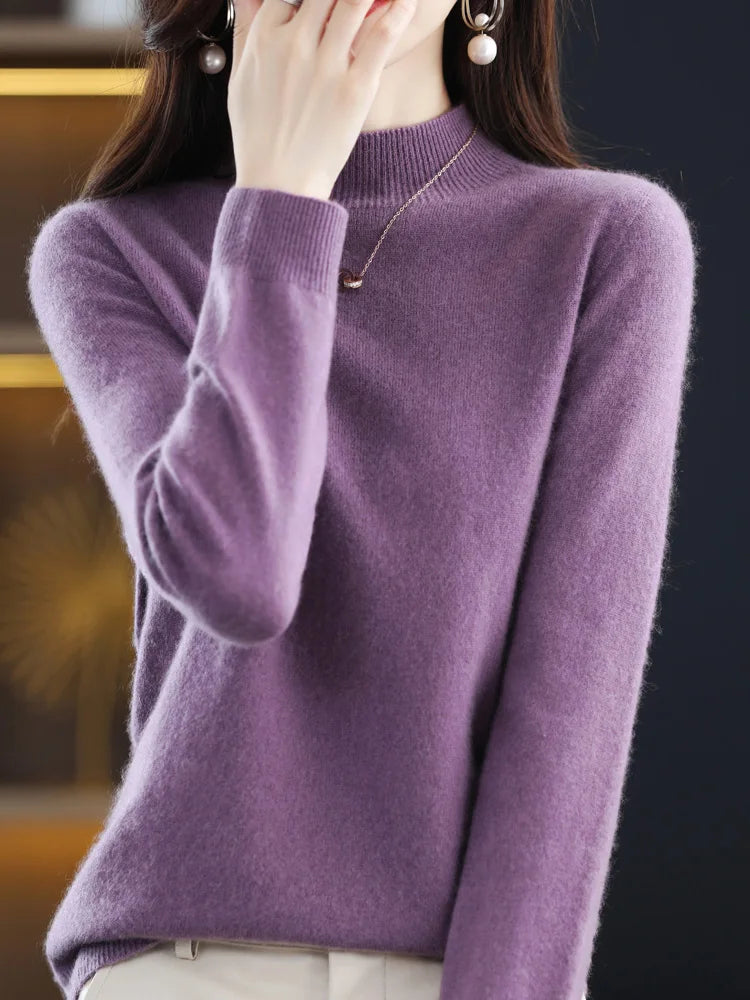 Women’s 100% Merino Wool Cashmere Sweater