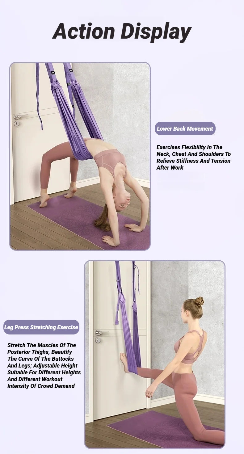 Adjustable Aerial Yoga Strap