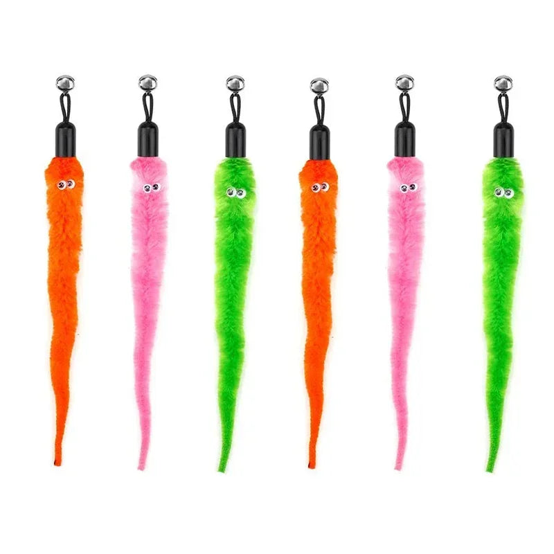 Feather Accessories Birds Worm Bell Interactive Replacement Refill Foam Ball Training