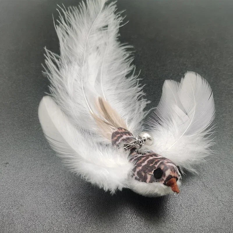 Feather Accessories Birds Worm Bell Interactive Replacement Refill Foam Ball Training