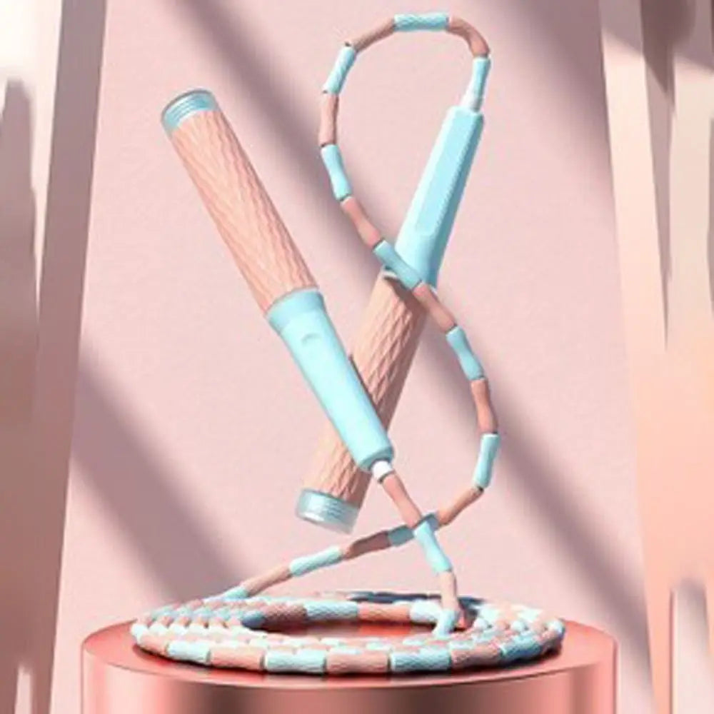 Adjustable Beaded Skipping Rope