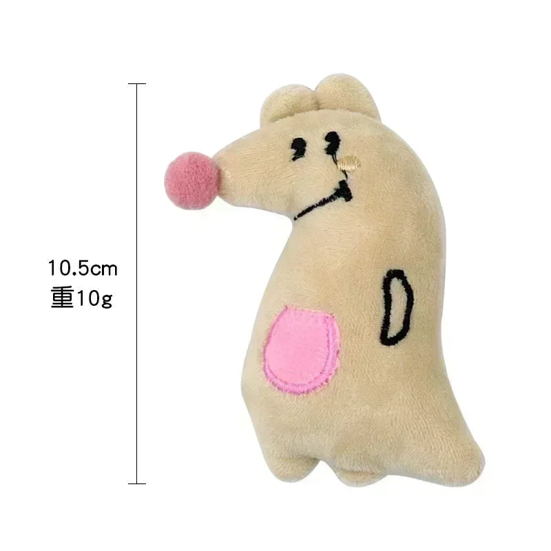 Catnip Cats Toy with Catnip Plush Cat Toys for Kitten Teeth Grinding Thumb Pillow Chewing Toy Claws Thumb Bite Pet Accessories