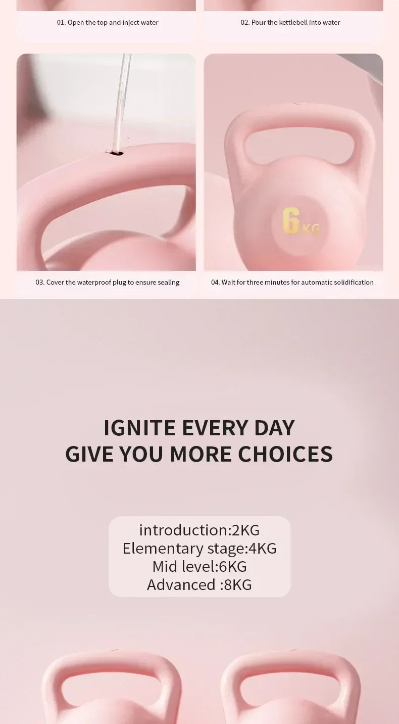 Adjustable Dumbbell Kettlebell