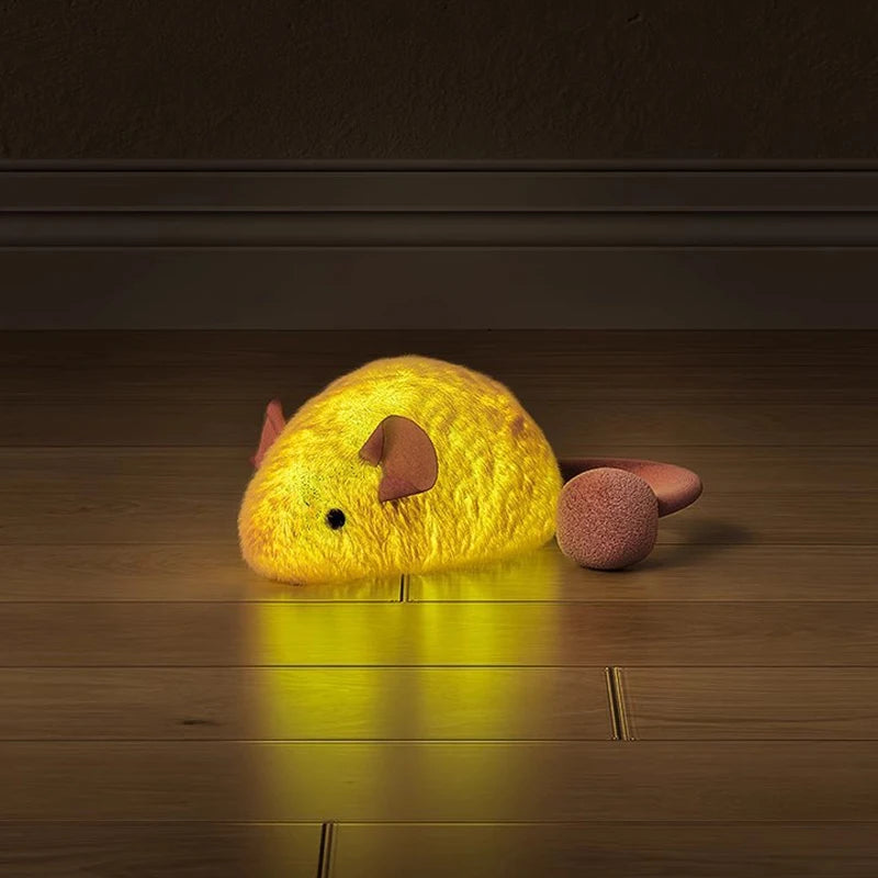 Interactive Plush Mouse Cat Toys Simulation Mice Kitten Self-Playing Plush Toys Indoor Pet Cats Chew Toy