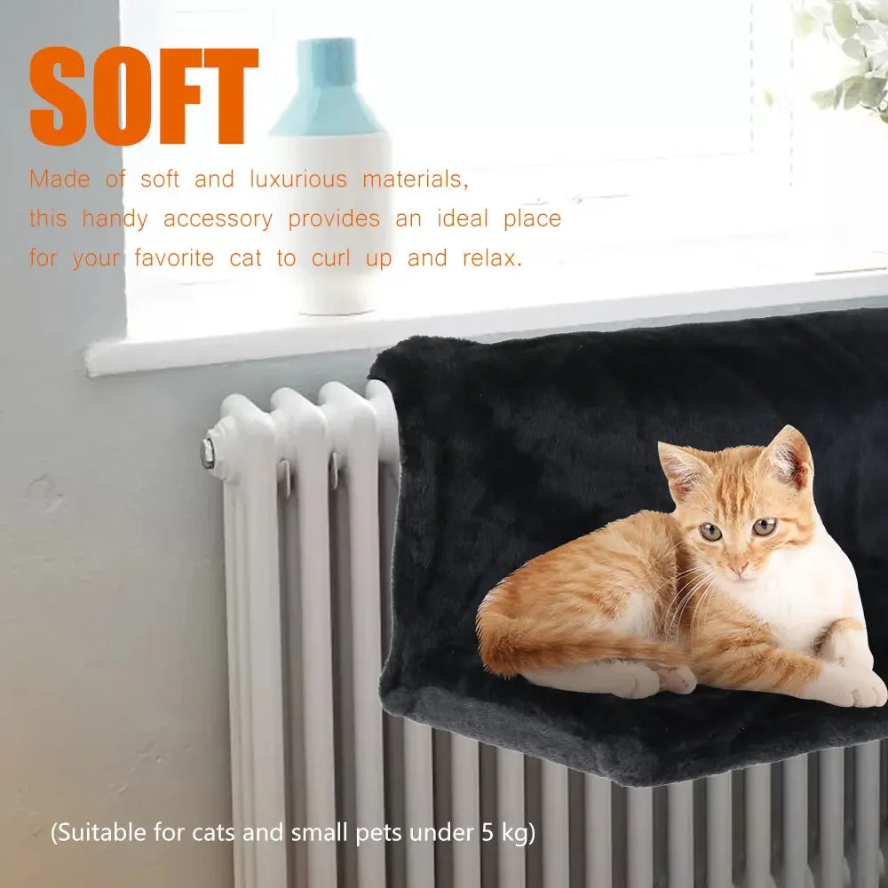 Hanging Cat Bed Removable Cat Hammock Pet Luxury Radiator Beds Nest With Strong Durable Warm Basket Cat Accessories Pet Supplie