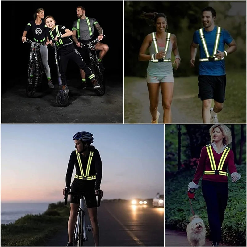 Adjustable Reflective Safety Vest